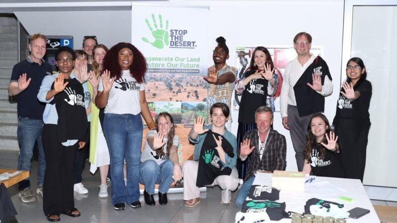Stop the Desert initiative training farmers on land restoration