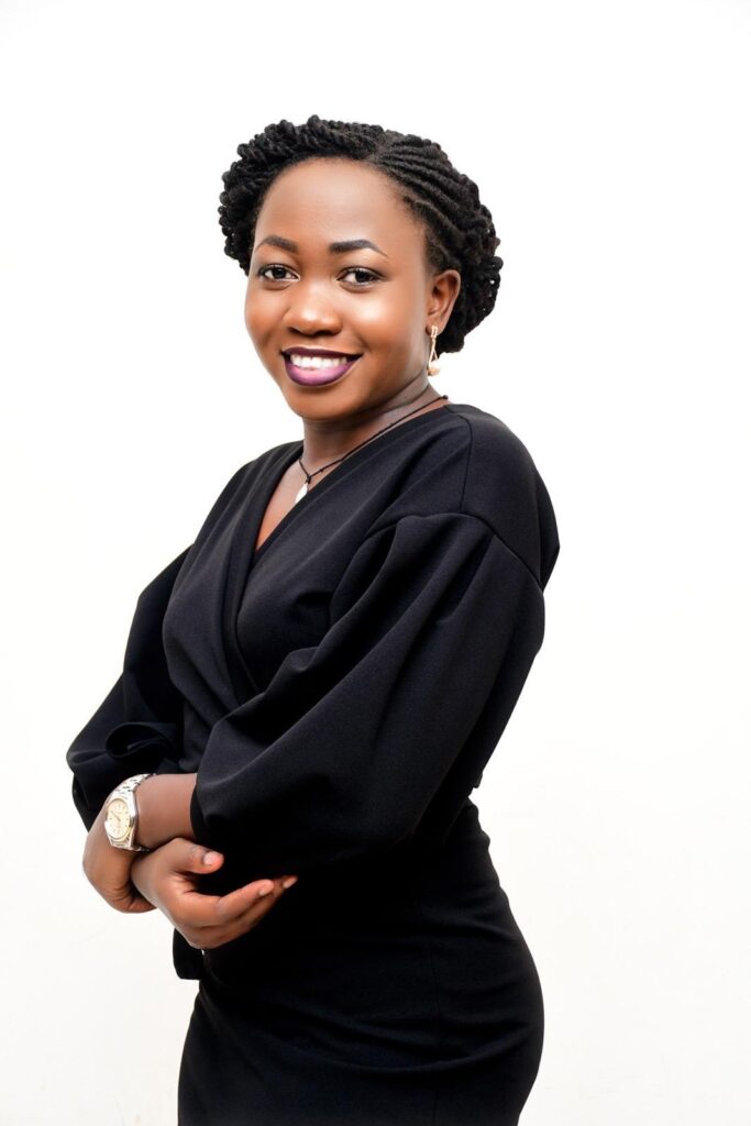 Doreen Namatovu portrait at House of Dorlin studio