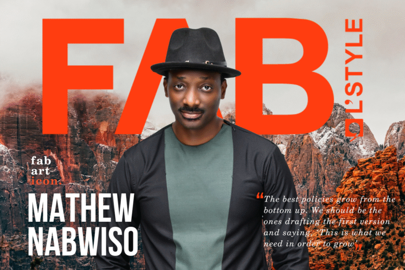 Ugandan film director Mathew Nabwiso as FAB L'Style ART ICON
