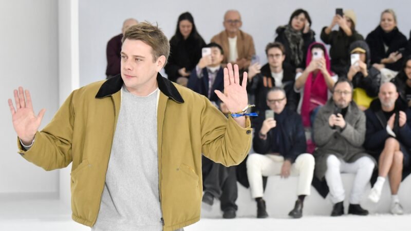 Jonathan Anderson Dior debut collection on the runway in Paris 2025.