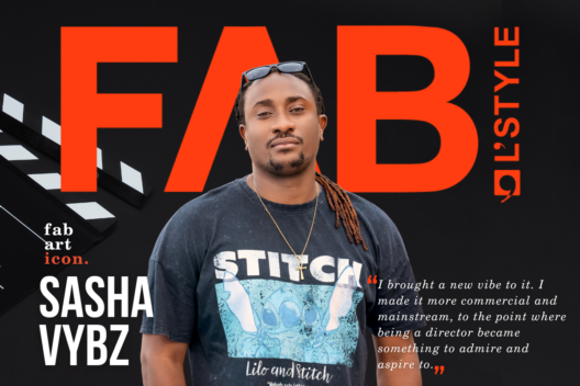 Sasha Vybz Ugandan music video director on FAB L'Style Magazine Cover