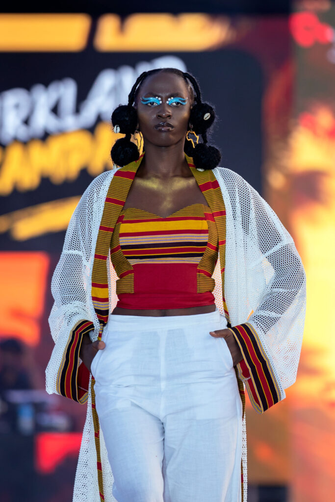 Kirkland Kampala zero-waste fashion design process in Uganda