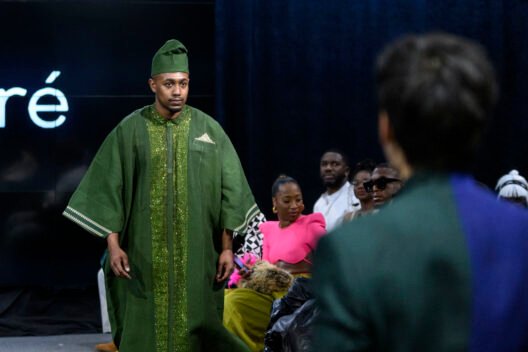 Badeseré Lagos ÌWÀ Collection runway presentation at Noir Fashion Week Season 9, New York 2026