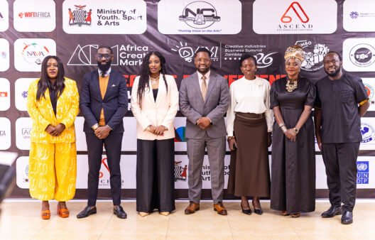 Joint press conference at Lusaka Showgrounds announcing Zambia's Creative Convergence