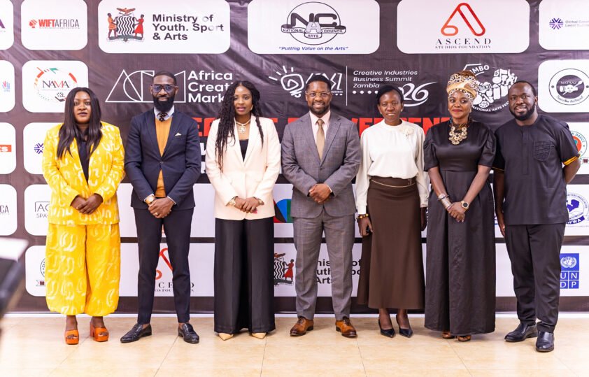 Joint press conference at Lusaka Showgrounds announcing Zambia's Creative Convergence