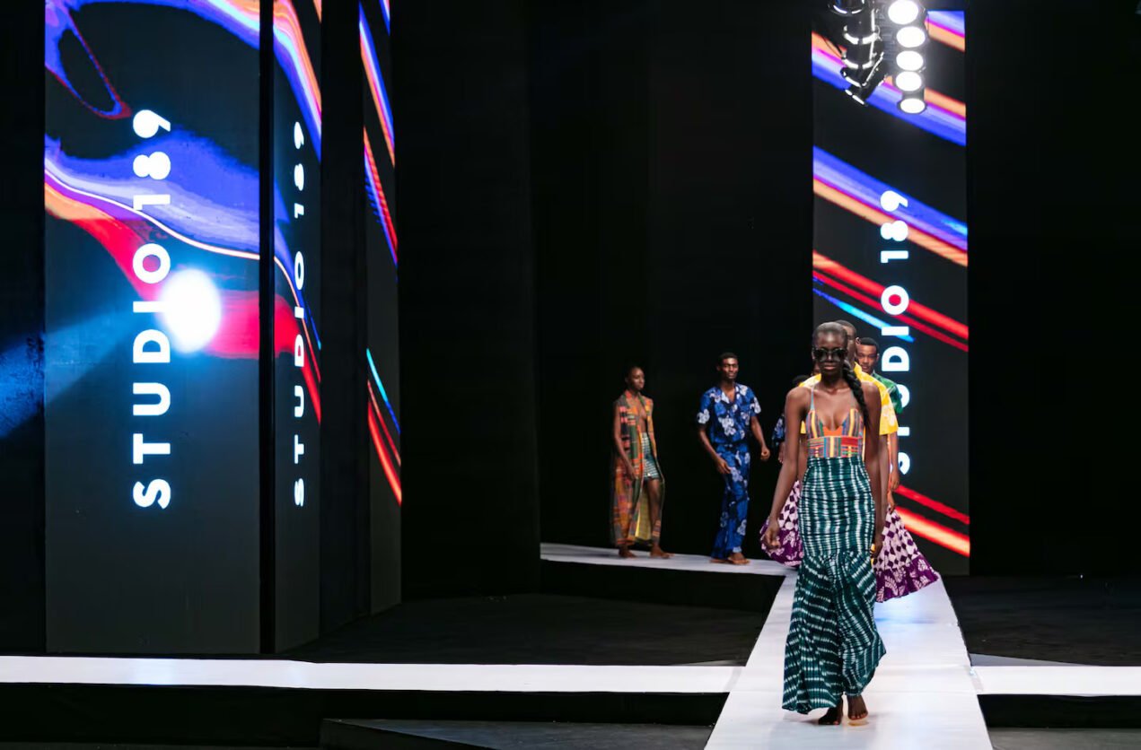 Lagos Fashion Week runway