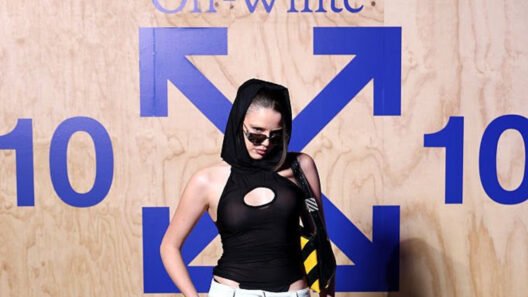 Digital creator Nila at Milan Fashion Week Spring/Summer 2027