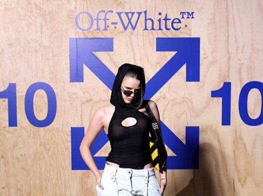 Digital creator Nila at Milan Fashion Week Spring/Summer 2027
