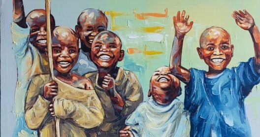 Sseguya Sadick painting