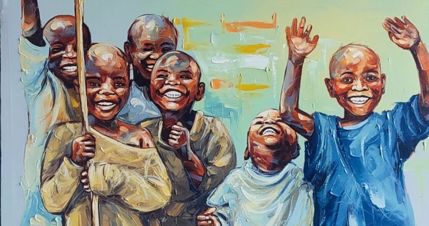 Sseguya Sadick painting