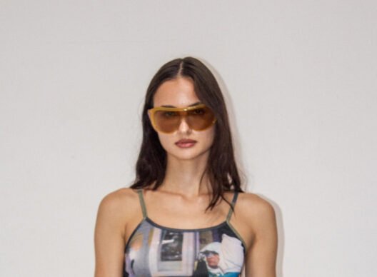 Chromatique Lab Sinner Sinner! SS27 look from the label's Paris runway debut
